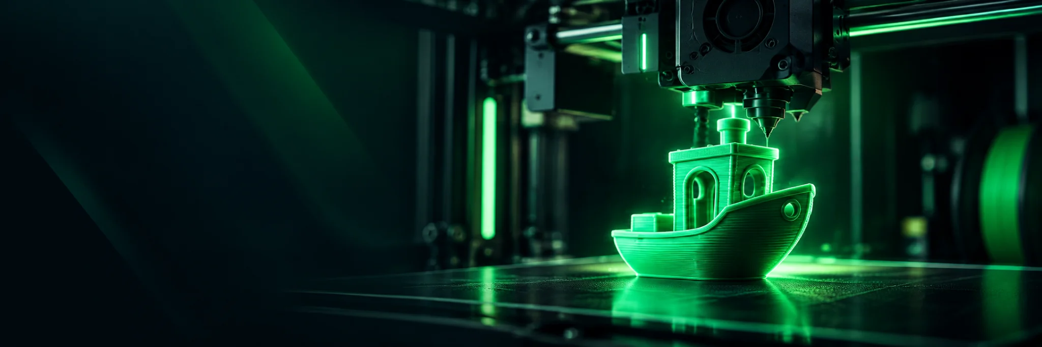 3DPRINTQUIZ – 3D-Druck-Modell im Drucker